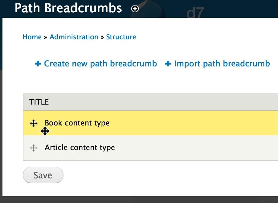 breadcumb